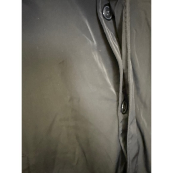Calvin Klein Men's Black Overcoat Trench Raincoat Size 40R |‎ Classic Outerwear - Picture 6 of 9
